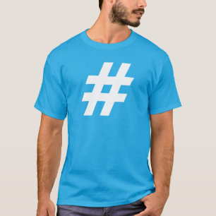 Hashtag Design # Symbol T-Shirt