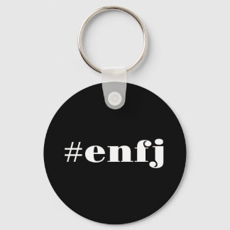Hashtag enfj Persönlichkeitsstolz Schlüsselanhänger