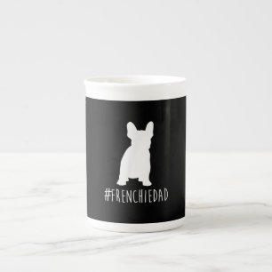 hashtag frenchdad Französisch Bulldogge Papa Prozellantasse