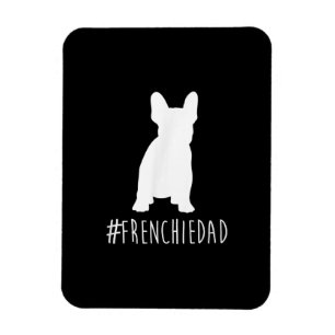 Hashtag Frenchie Papa Französischer Bulldoggen P Magnet