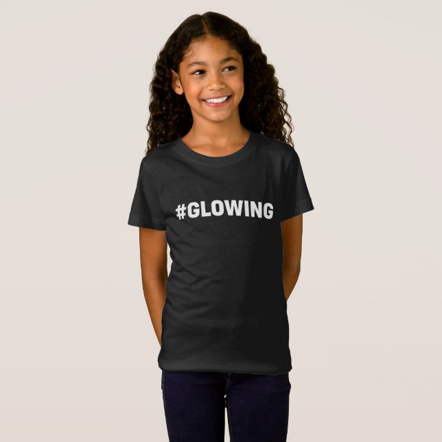 Hashtag Glows Glow Party Tshirt (Vorne ganz)