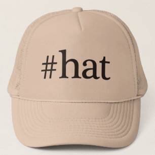Hashtag Hut Truckerkappe
