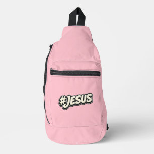 Hashtag - JESUS - Christlich Crossbody Bag