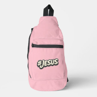 Hashtag - JESUS - Christlich Crossbody Bag