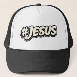 Hashtag - JESUS - Christlich Truckerkappe