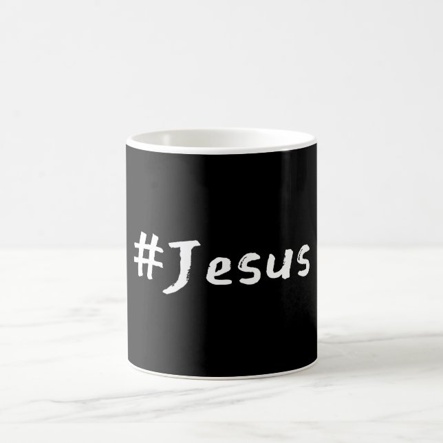 Hashtag Jesus Kaffeetasse (Mittel)