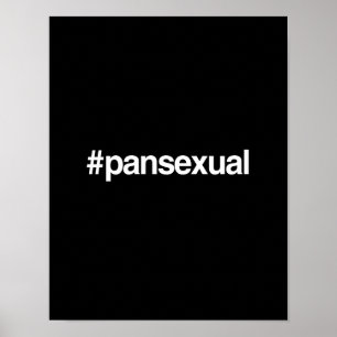 HASHTAG PANSEXUAL POSTER