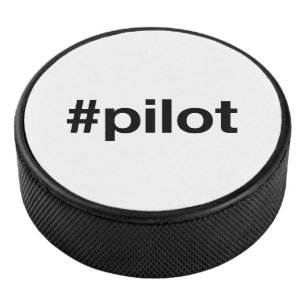 HASHTAG-PILOT EISHOCKEY PUCK