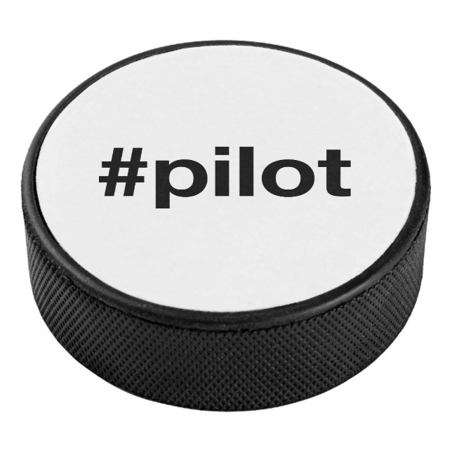 HASHTAG-PILOT EISHOCKEY PUCK (3/4)