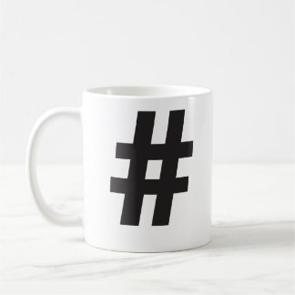 Hashtag-Tasse Tasse