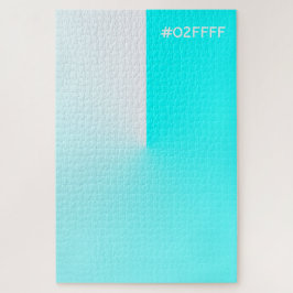 Hashtag Türkisfarbenstrahler Puzzle