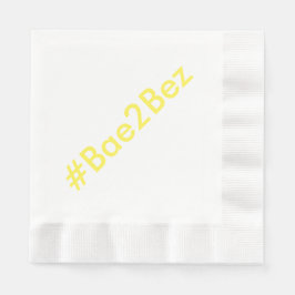 Hashtag Wedding Engagement Party Dinner Napkins Serviette