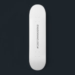 Hashtag Your Modern Trending Social Media Art Skateboard<br><div class="desc">This hashtag design features a modern and trending social media style, perfect for skateboard enthusiasts who love sleek and personalized designs. The clean typography and minimalist layout make it a stylish accessory for daily skating or as a unique gift. Ideal for anyone who enjoys social media-inspired art, trendy designs, and...</div>