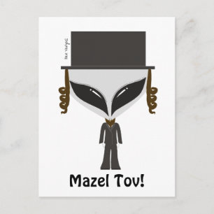 Hasidic Jew Postcard Postkarte