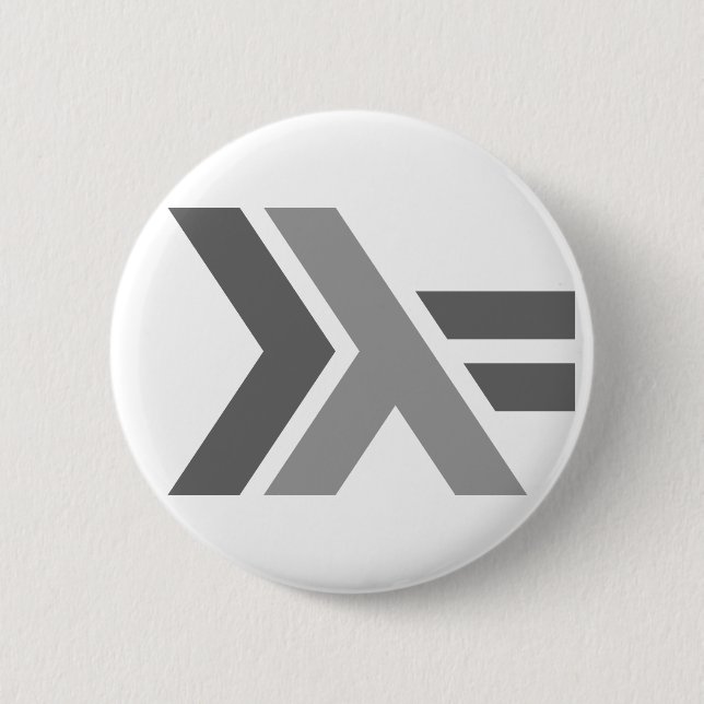 Haskell Knopf Button (Vorderseite)
