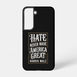 Hass hat Amerika niemals groß gemacht Kamala Harri Samsung Galaxy Hülle