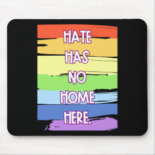 Hass hat hier keine Zuhause Mousepad