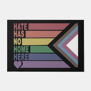 Hass hat keine Zuhause hier Doormat, Freundness Do Fußmatte