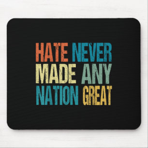 Hass hat nie eine Nation groß gegen Trump 2025 gem Mousepad