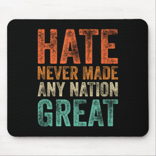 Hass hat nie eine Nation großartig lustig gemacht Mousepad