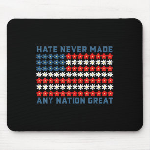 Hass hat nie irgendeine Nation zu einem großen pol Mousepad