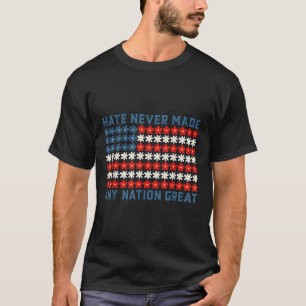 Hass hat nie irgendeine Nation zu einem großen pol T-Shirt
