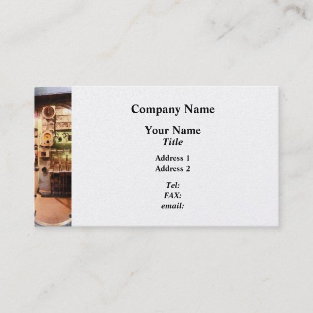 Hass im U-Boot Visitenkarte (Vorderseite)