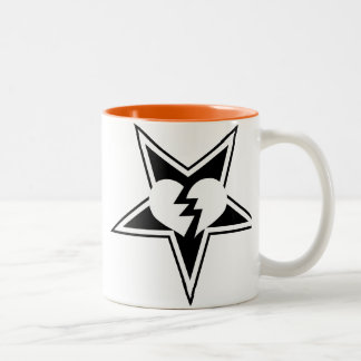 Hass-Maschinen-Spiel-Tasse - B/W Zweifarbige Tasse