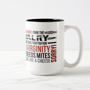 Hass-Maschinen-Spiel-Tasse - Chivalry Zweifarbige Tasse