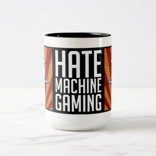 Hass-Maschinen-Spiel-Tasse - Propaganda Zweifarbige Tasse