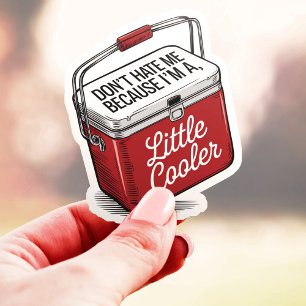 Hass mich nicht, ich bin ein bisschen kühler Lusti Aufkleber