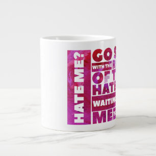 Hass mich? (Spaß) - Jumbo-Tasse