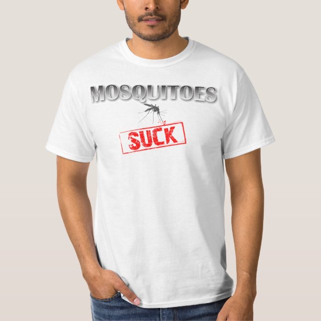 Hass-Moskitos SIND ZUM KOTZEN lustigen grafischen T-Shirt (Vorderseite)