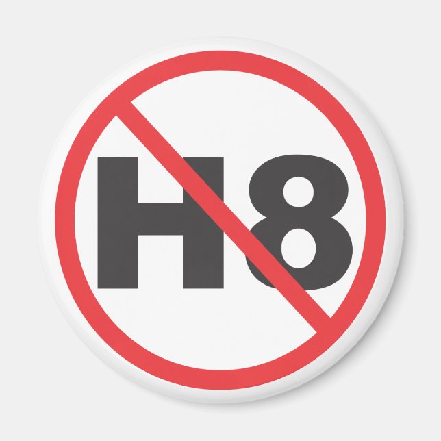 Hass nicht magnet (Vorne)