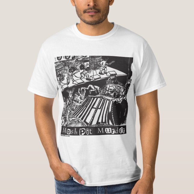 Hass-Pflug Mosh Gruben-Mord T-Shirt (Vorderseite)