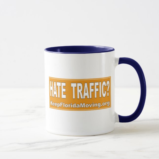 Hass-Verkehr Tasse (Rechts)