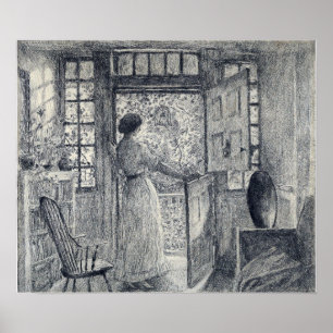 Hassam - Die holländische Tür (Holley House Cos Co Poster