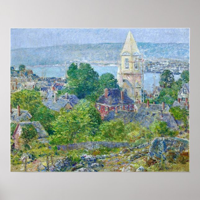Hassam - Gloucester 1919 Poster (Vorne)