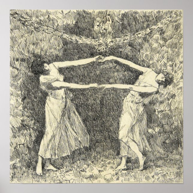 Hassam - Laurel Dance Poster (Vorne)