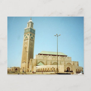 Hassan Casablanca Moschee Postkarte