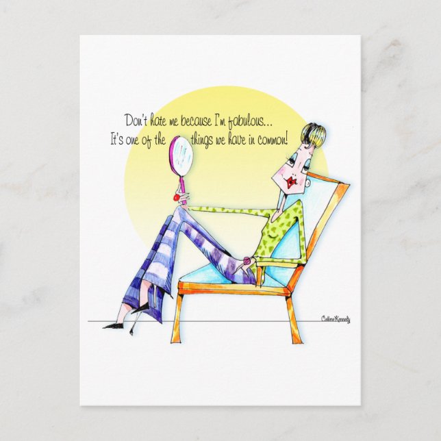 Hasse keine Postkarte (Vorderseite)