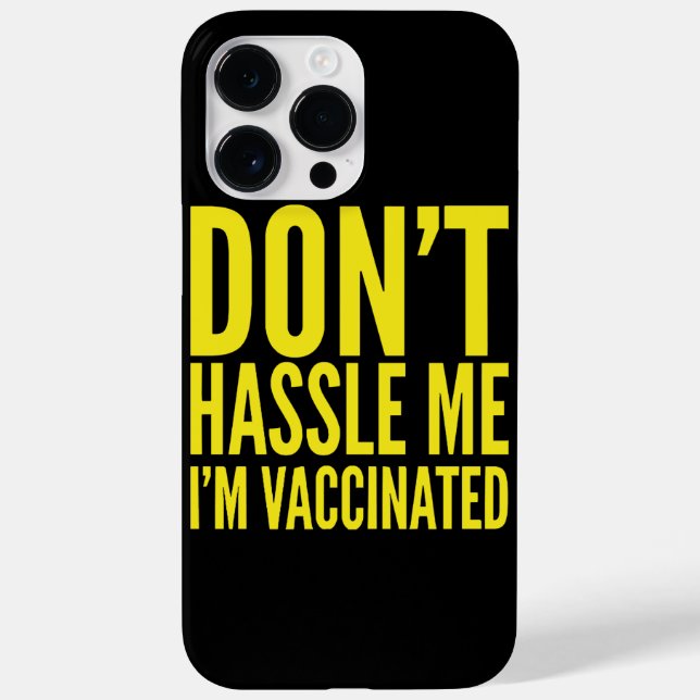 HASSE MIR NICHT, DASS ICH GESCHLAGEN BIN Case-Mate iPhone HÜLLE (Rückseite)