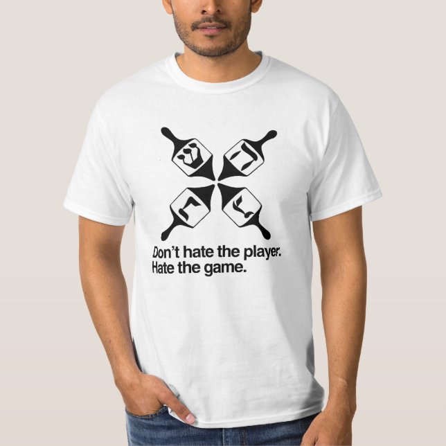 HASSEN SIE NICHT DEN DREIDEL SPIELER - .PNG T-Shirt (Vorderseite)