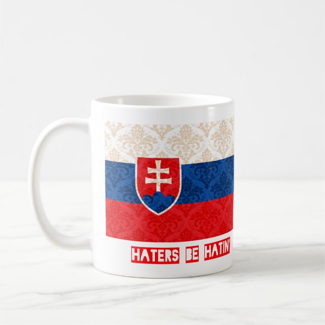 Hasser sind hatin Slowakei Tasse (Links)
