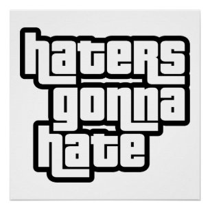 Hasser werden hassen poster