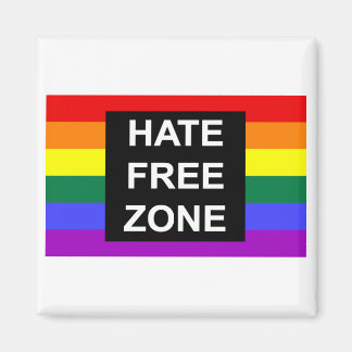 Hassfreie Zone Magnet