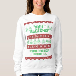 hässlich, lustig, Weihnachten Frauen Sweatshirt -