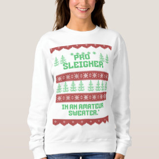 hässlich, lustig, Weihnachten Frauen Sweatshirt -
