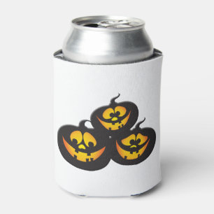 Hässliche Ausdrücke Halloween-Kürbis Dosenkühler