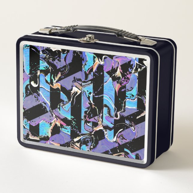 Hässliche Metall-Lunchbox Metall Brotdose (Vorderseite)